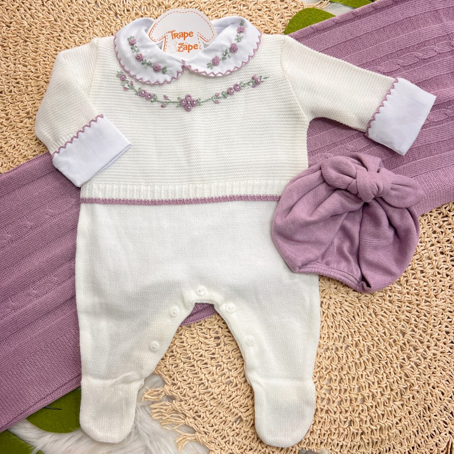  Saída de Maternidade Lara - Lilás